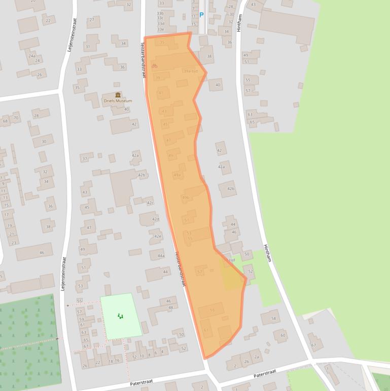 Kaart van postcodegebied 5331CN.