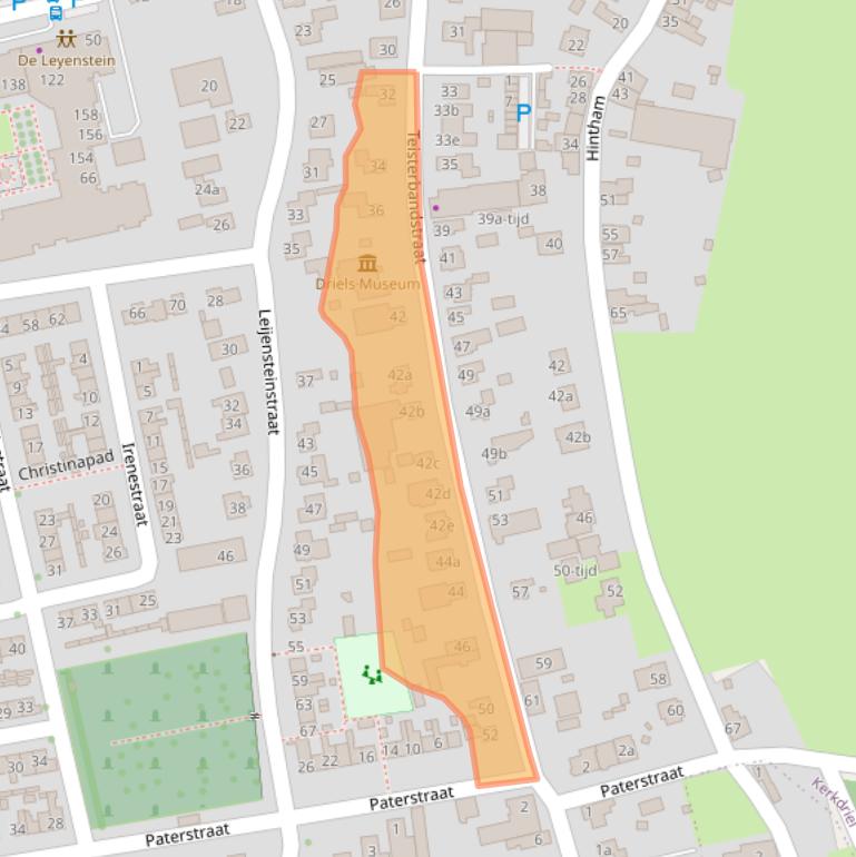 Kaart van postcodegebied 5331CR.