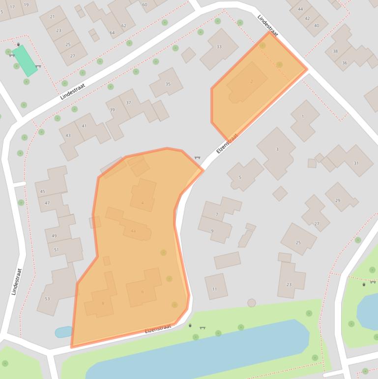 Kaart van postcodegebied 5331GJ.