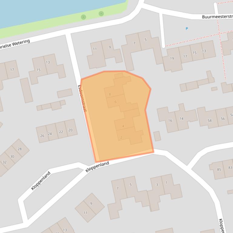 Kaart van postcodegebied 5331GL.