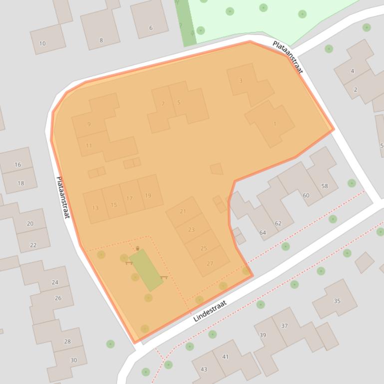 Kaart van postcodegebied 5331GM.