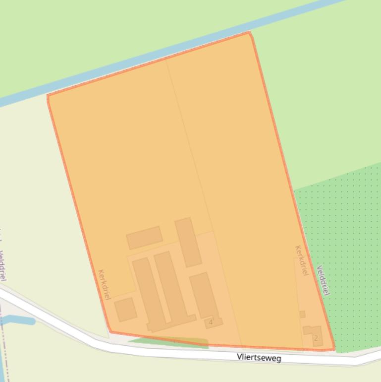 Kaart van postcodegebied 5331LC.