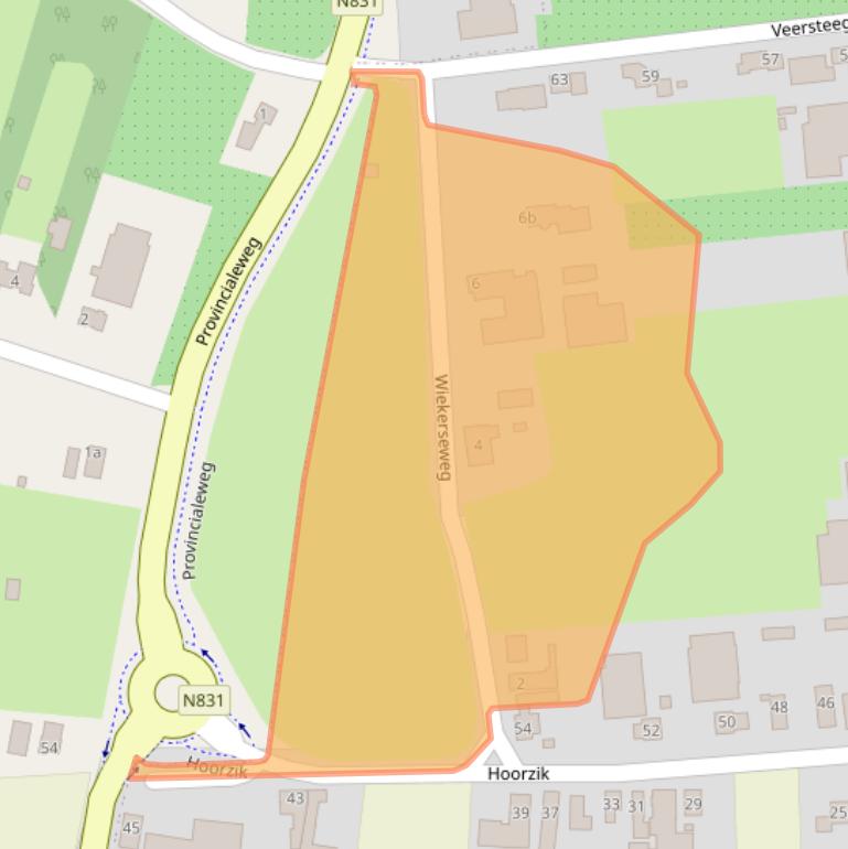 Kaart van postcodegebied 5331PR.