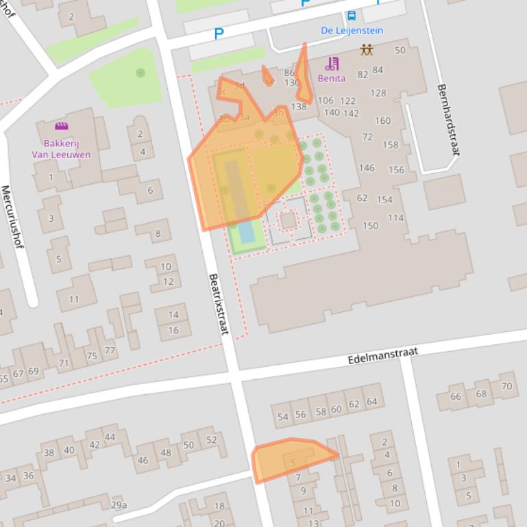 Kaart van postcodegebied 5331TC.