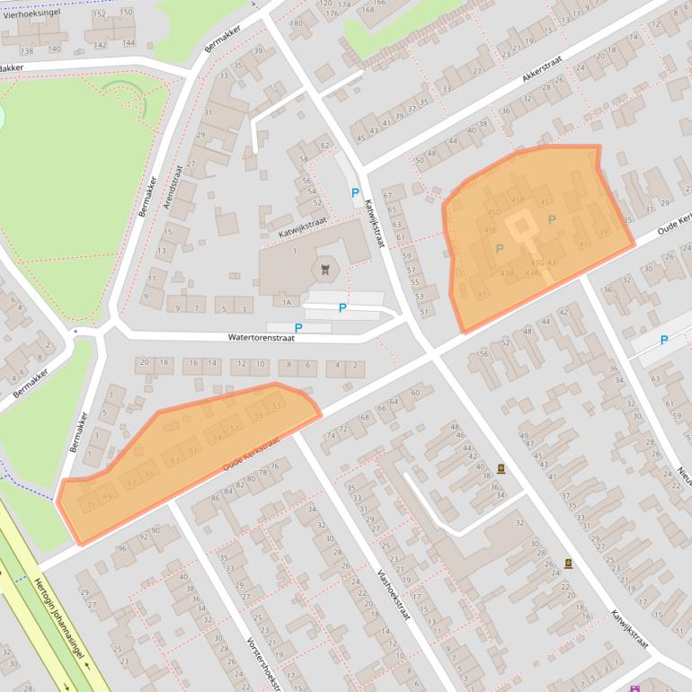Kaart van postcodegebied 5341HJ.