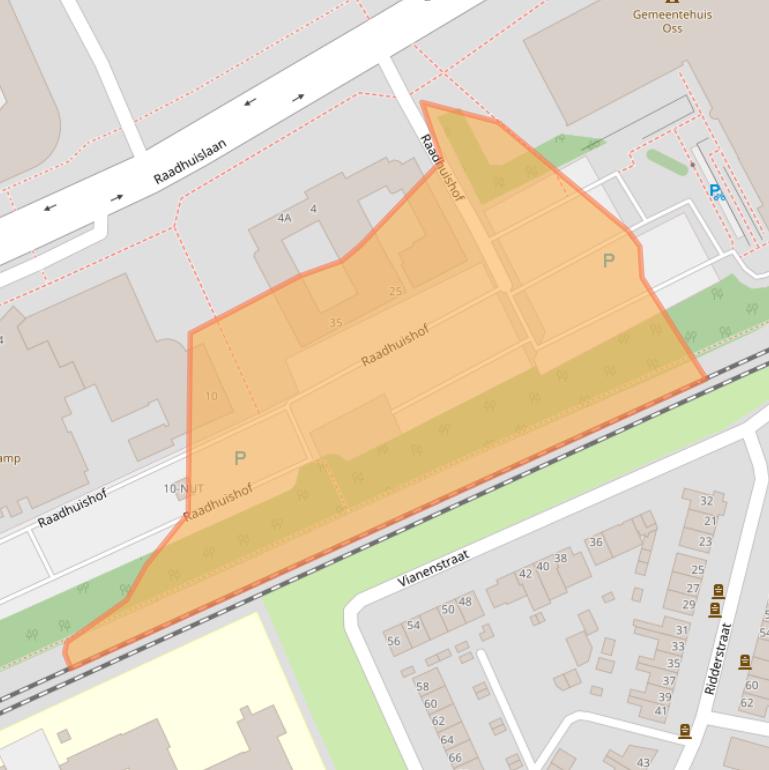 Kaart van postcodegebied 5341HR.