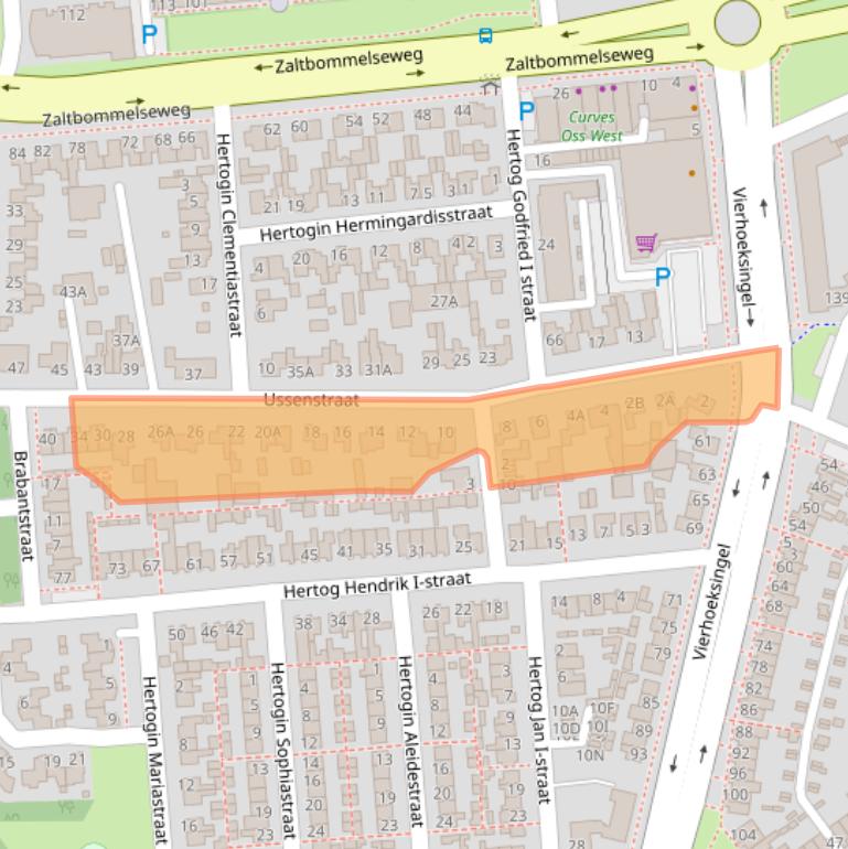 Kaart van postcodegebied 5341PM.