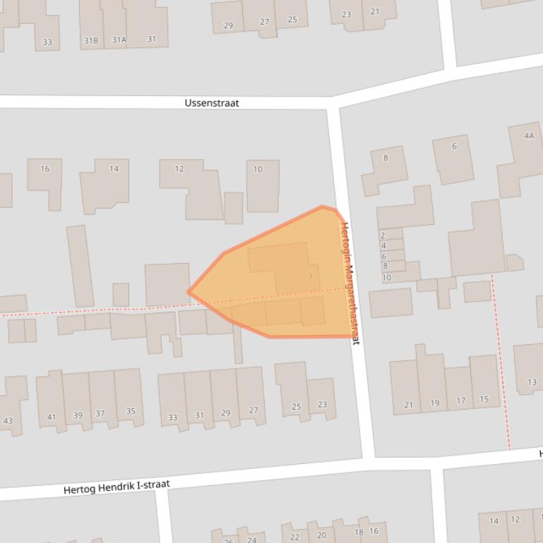 Kaart van postcodegebied 5341PX.