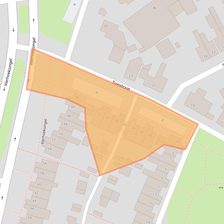 Kaart van postcodegebied 5341RM.