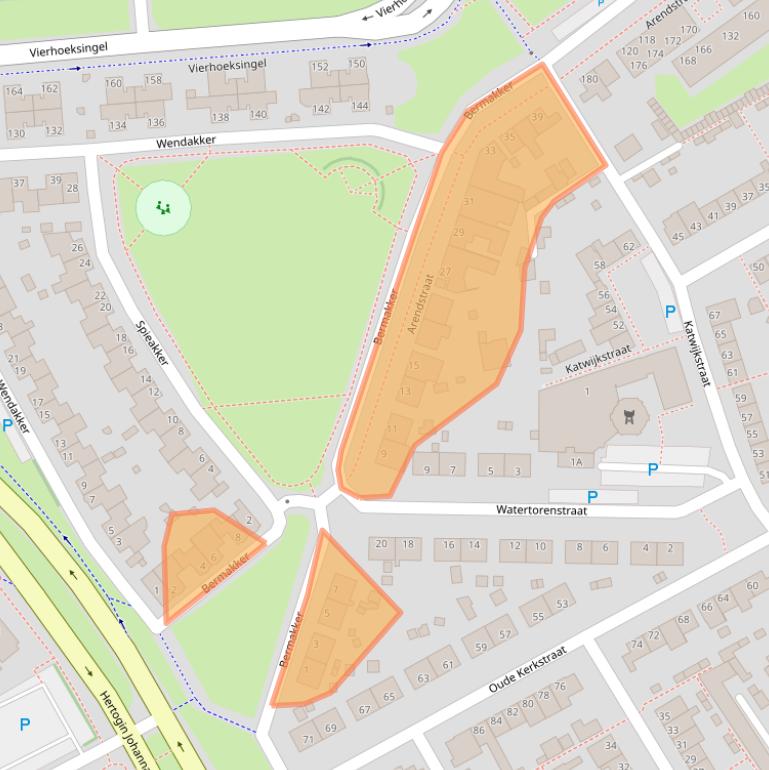 Kaart van postcodegebied 5341SB.