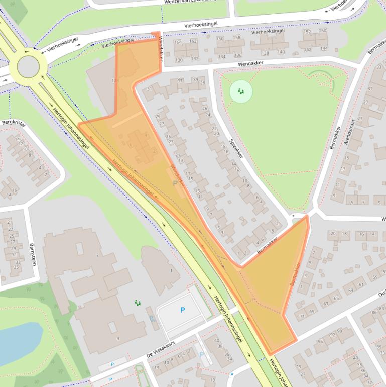 Kaart van postcodegebied 5341SH.