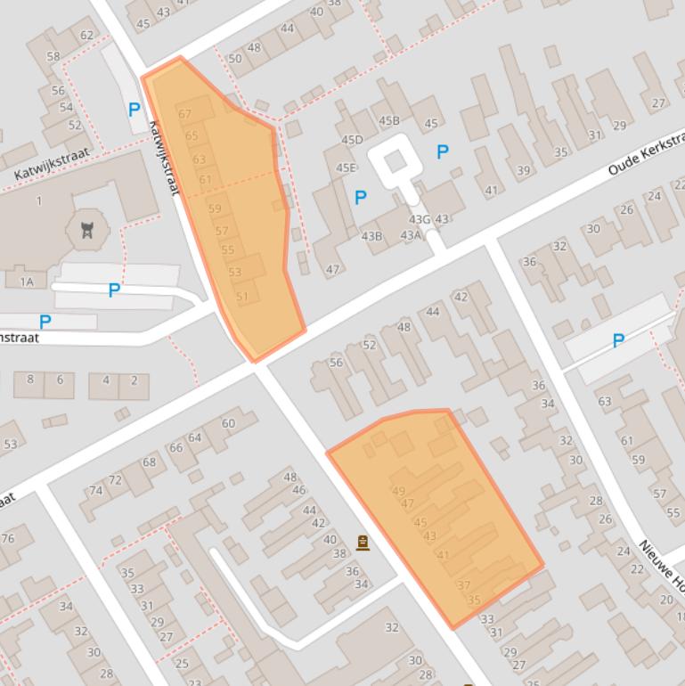 Kaart van postcodegebied 5341TB.