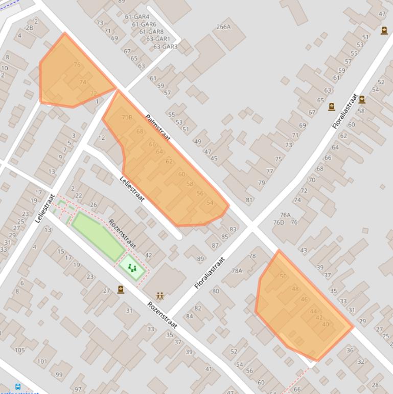 Kaart van postcodegebied 5342AR.