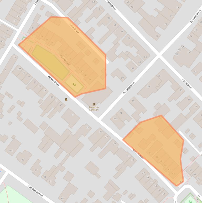 Kaart van postcodegebied 5342BB.
