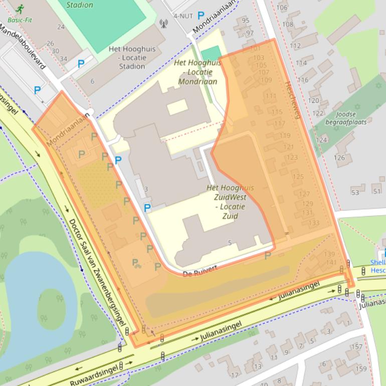 Kaart van postcodegebied 5342CH.