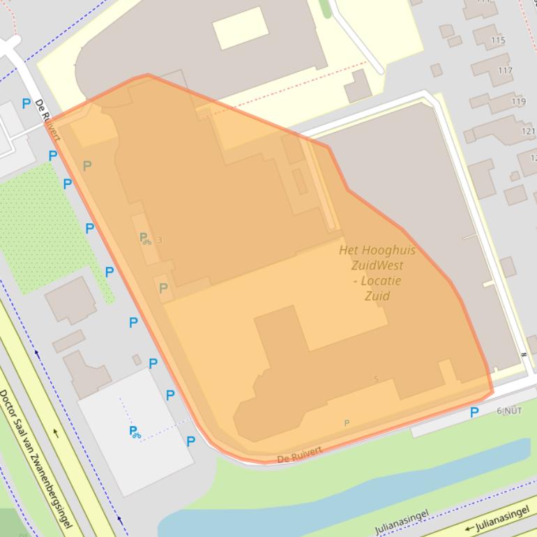 Kaart van postcodegebied 5342CM.