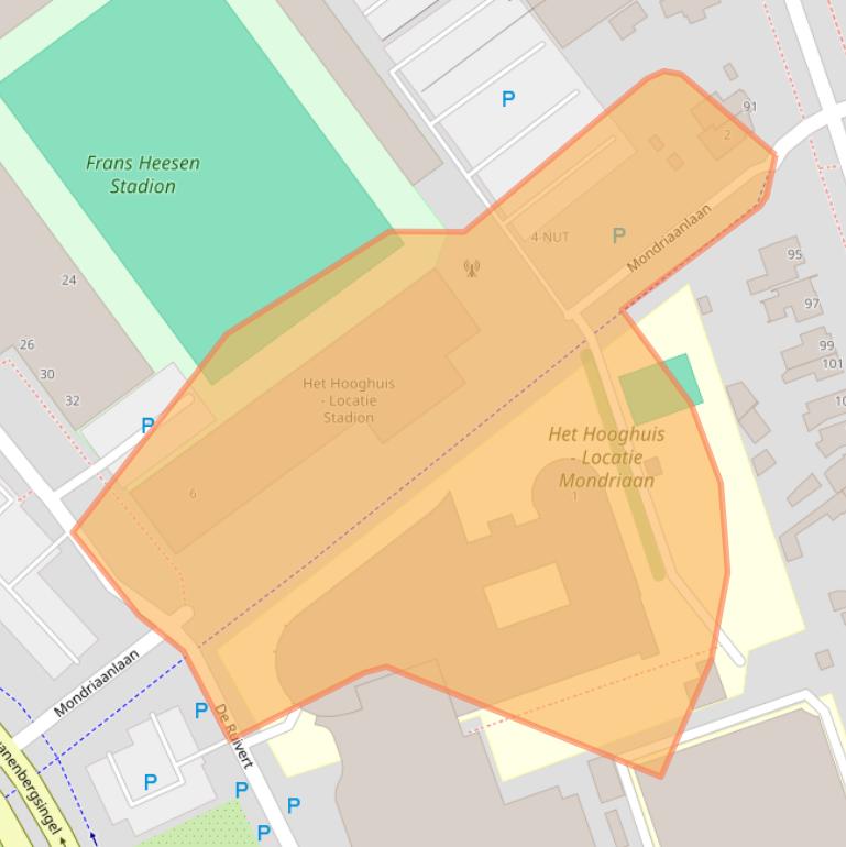 Kaart van postcodegebied 5342CN.