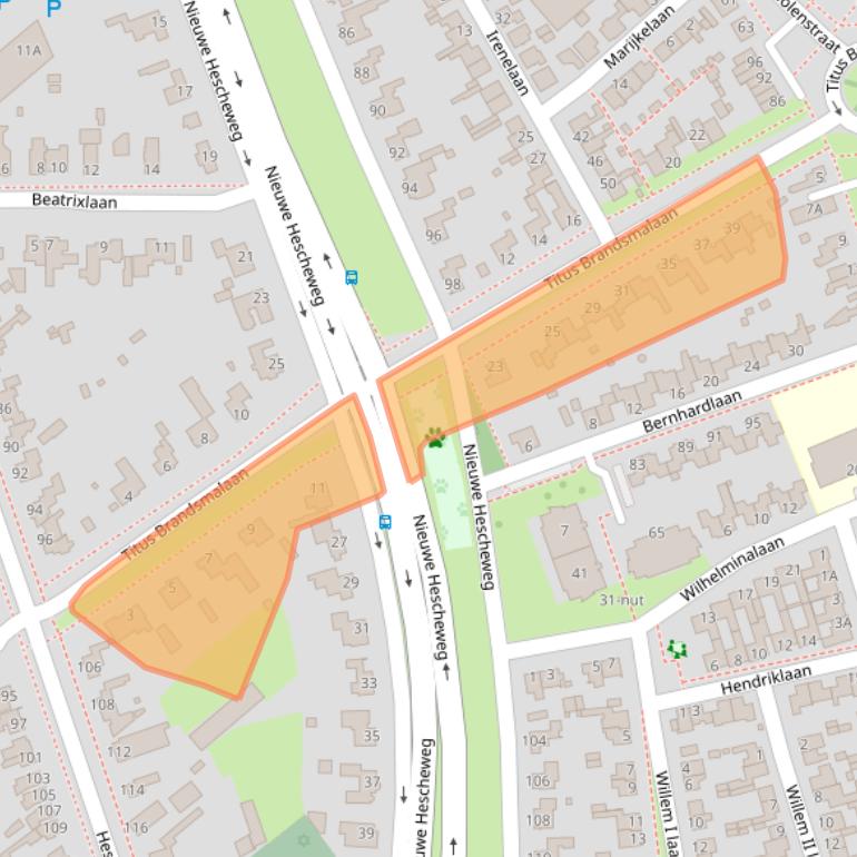 Kaart van postcodegebied 5342ER.