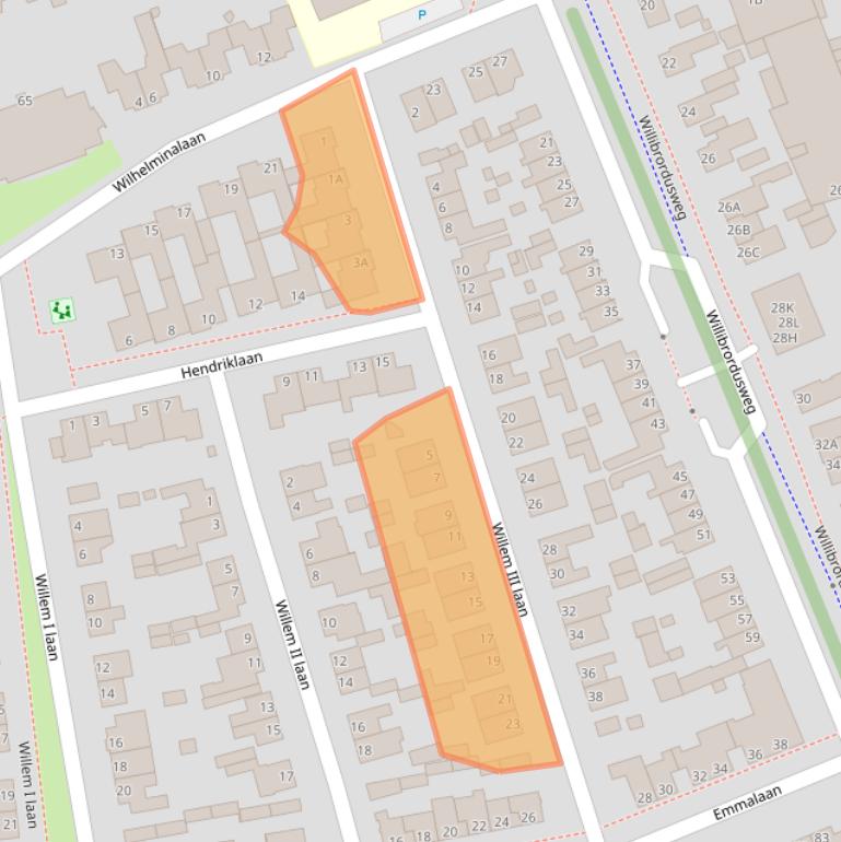 Kaart van postcodegebied 5342GL.