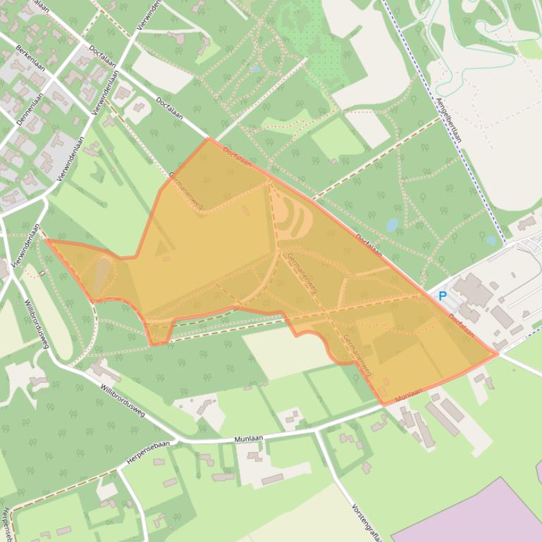 Kaart van postcodegebied 5342LE.