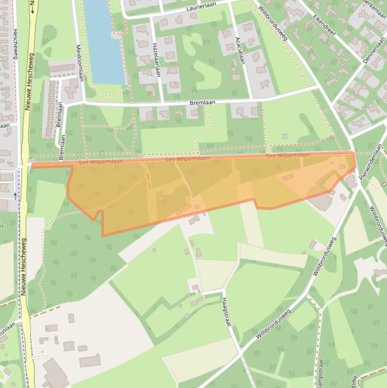 Kaart van postcodegebied 5342LH.