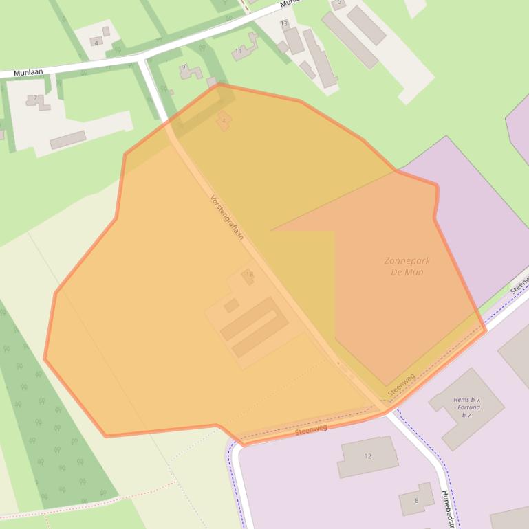 Kaart van postcodegebied 5342LM.