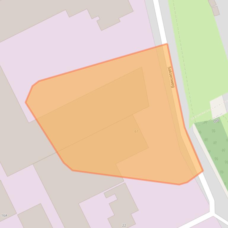 Kaart van postcodegebied 5342PR.