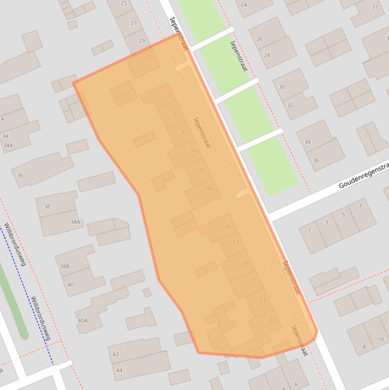 Kaart van postcodegebied 5342XC.