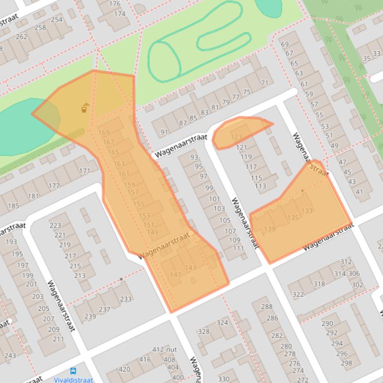 Kaart van postcodegebied 5343CD.