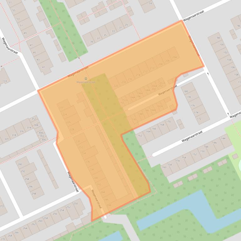 Kaart van postcodegebied 5343CP.