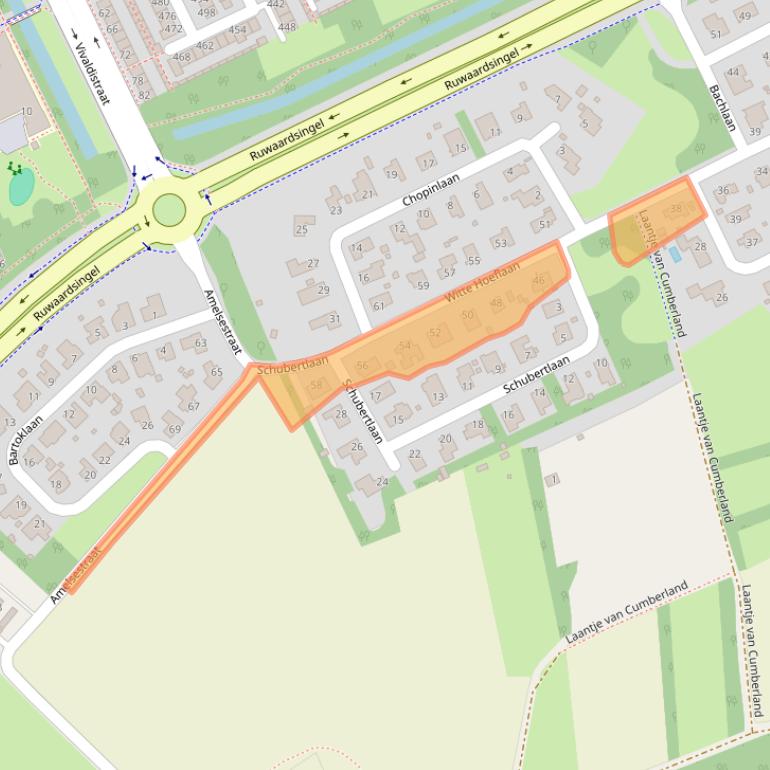 Kaart van postcodegebied 5343EJ.