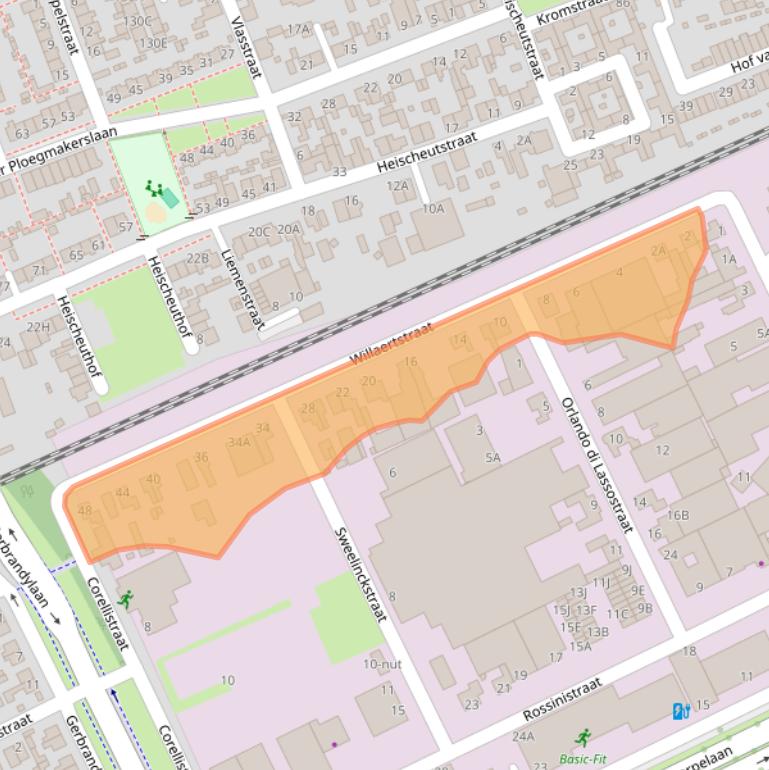 Kaart van postcodegebied 5344AB.