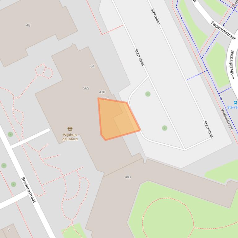 Kaart van postcodegebied 5344AS.