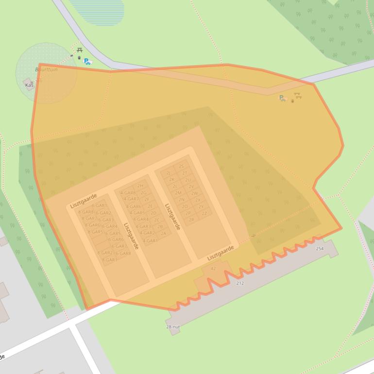 Kaart van postcodegebied 5344ED.