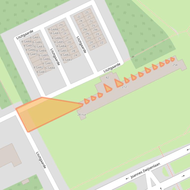 Kaart van postcodegebied 5344EE.