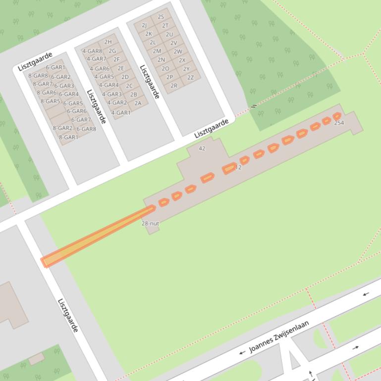 Kaart van postcodegebied 5344EH.