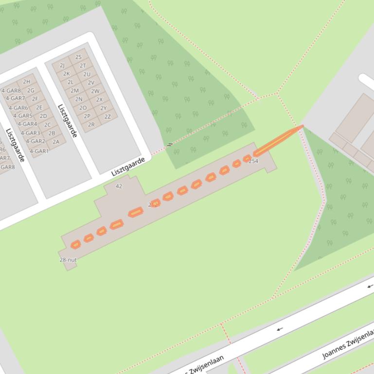 Kaart van postcodegebied 5344EJ.