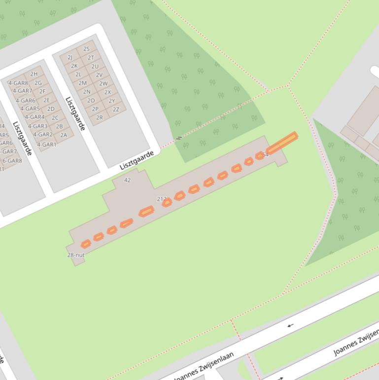 Kaart van postcodegebied 5344EL.