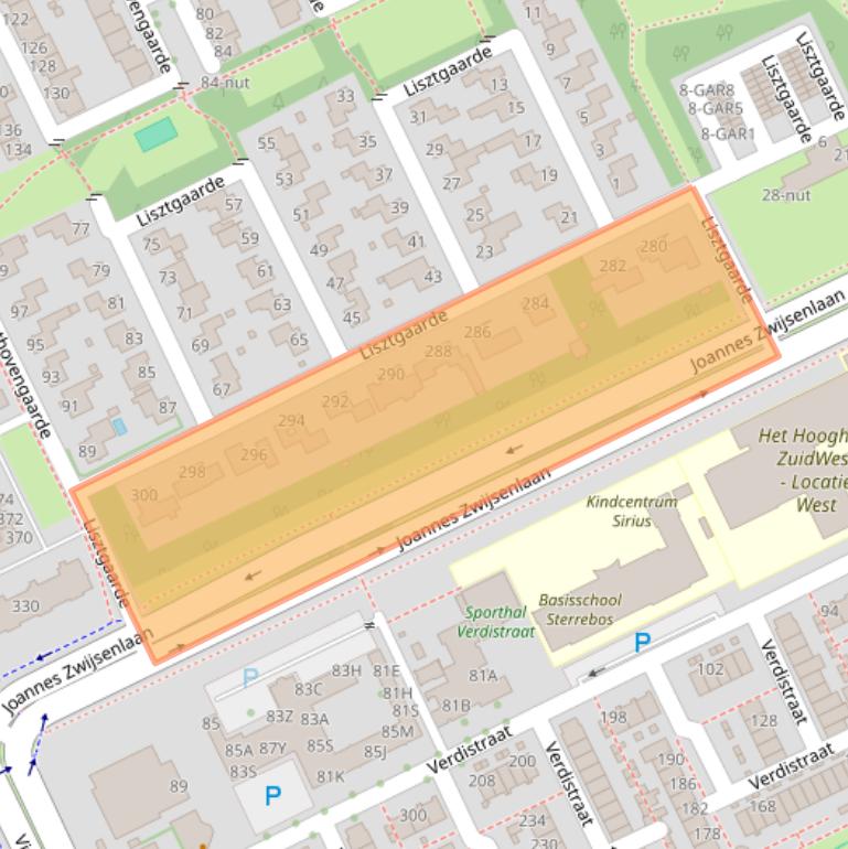 Kaart van postcodegebied 5344ER.