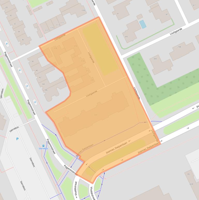 Kaart van postcodegebied 5344ES.