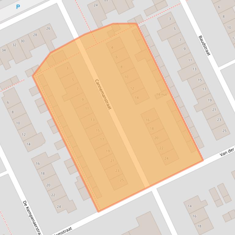 Kaart van postcodegebied 5344HM.