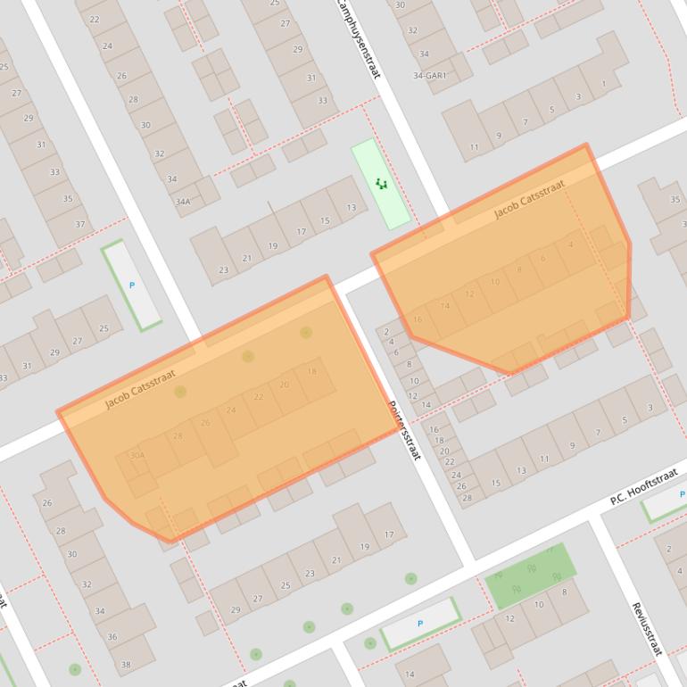 Kaart van postcodegebied 5344VJ.