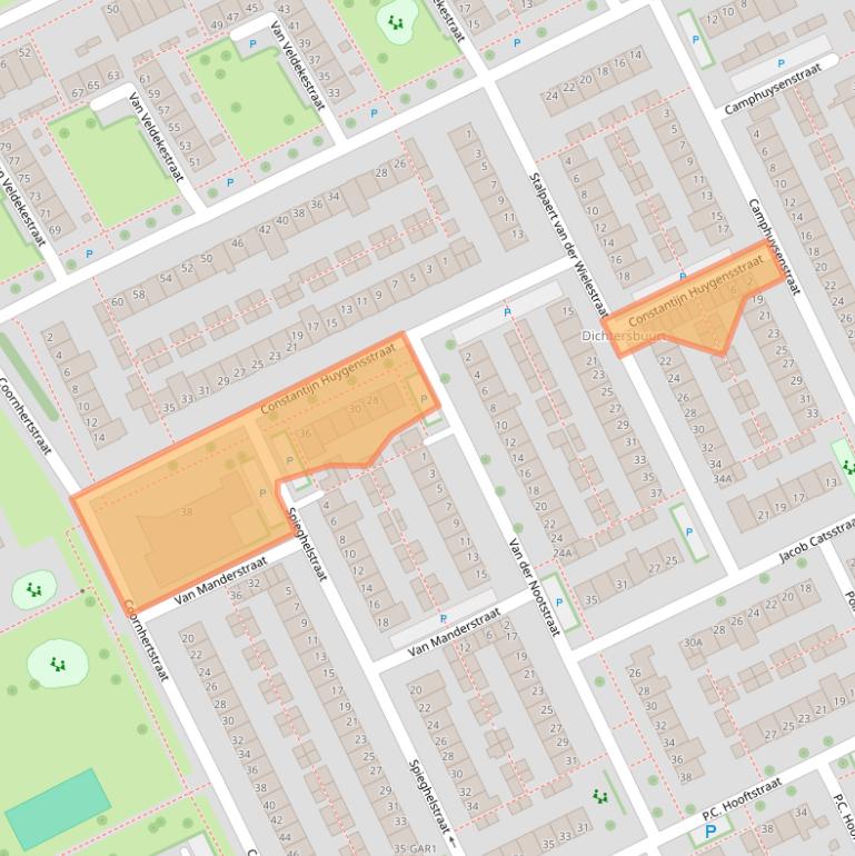 Kaart van postcodegebied 5344VN.
