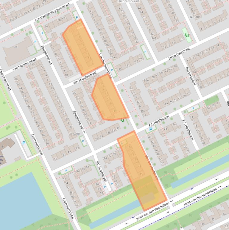Kaart van postcodegebied 5344VS.