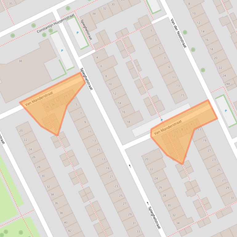 Kaart van postcodegebied 5344VW.