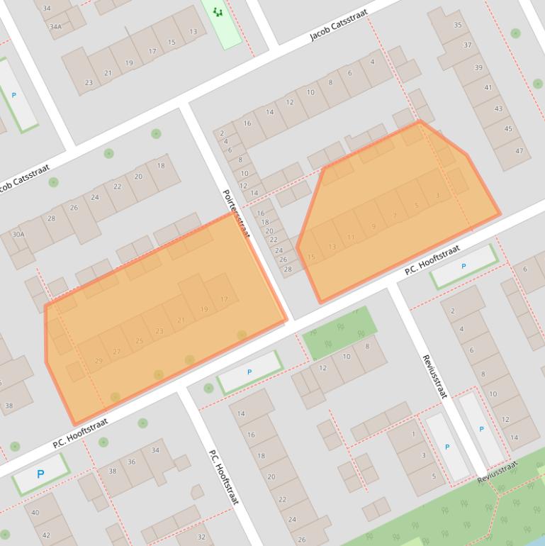 Kaart van postcodegebied 5344XA.