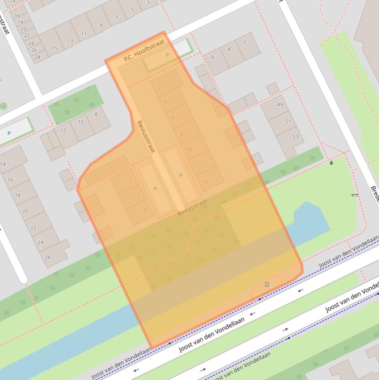 Kaart van postcodegebied 5344XE.