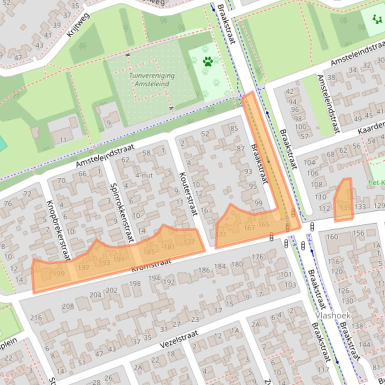 Kaart van postcodegebied 5345AC.