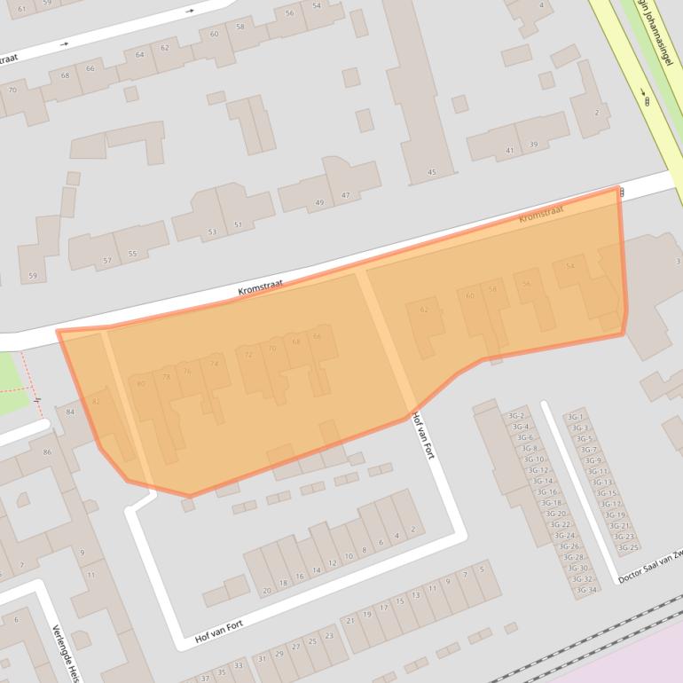 Kaart van postcodegebied 5345AD.