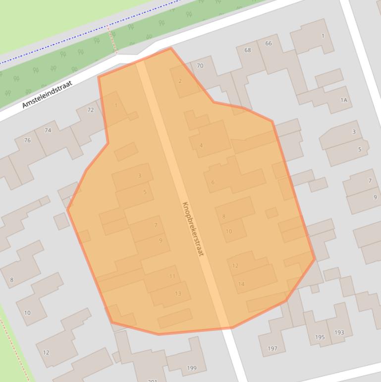 Kaart van postcodegebied 5345AT.